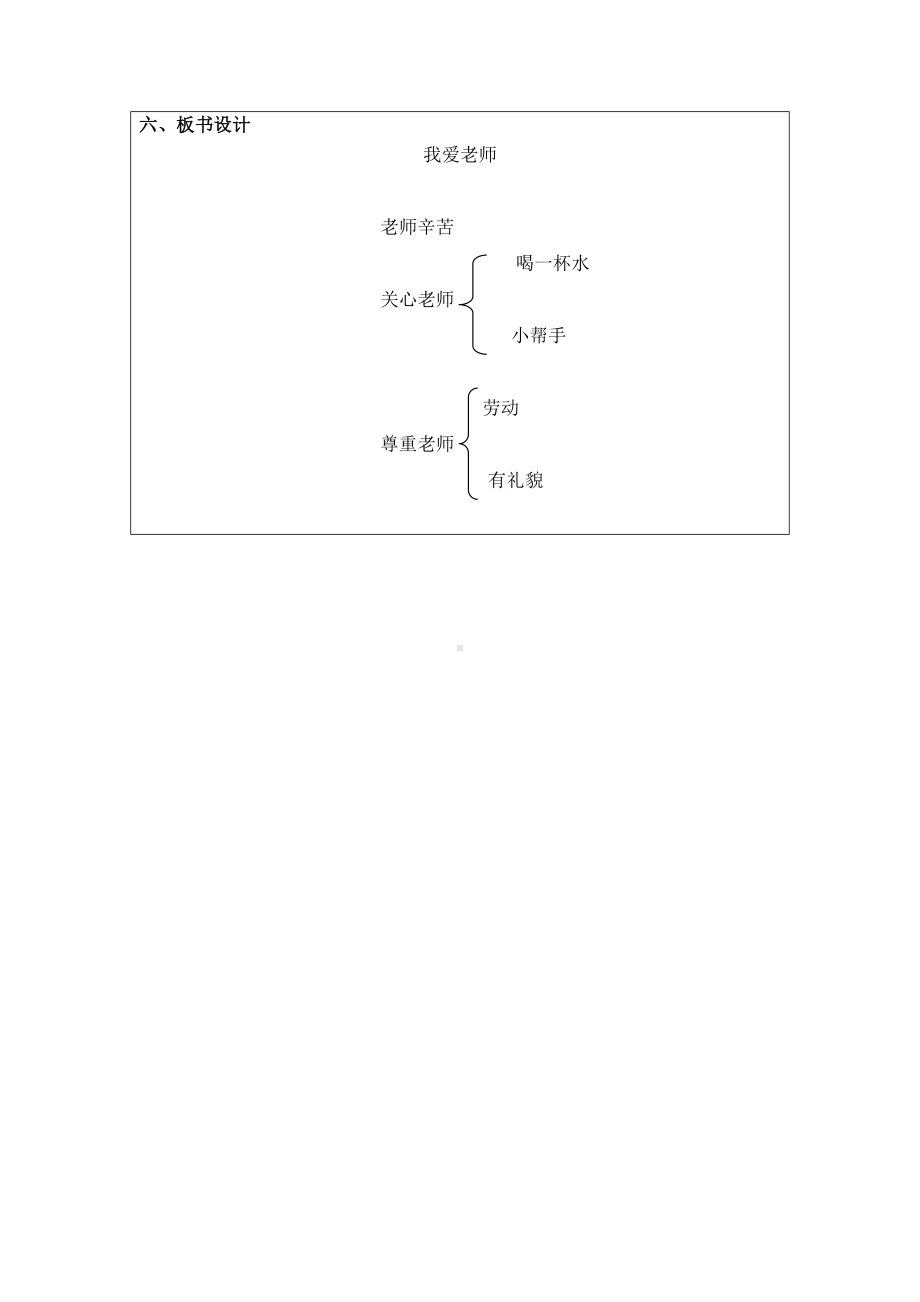 第三课 我爱老师（教案）-2022新辽大版一年级上册《心理健康教育》.doc_第3页