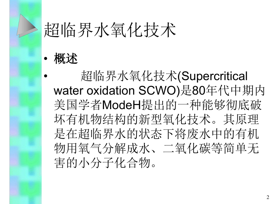 超临界水氧化技术pxj演示文稿课件.ppt_第2页