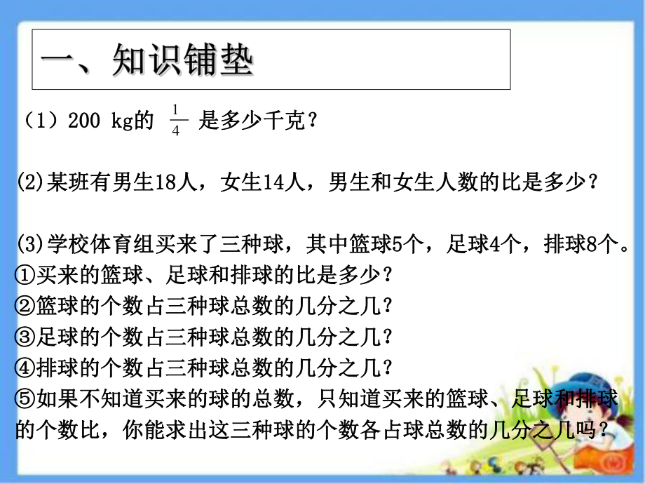 六年级上册数学课件－4.1比的应用 ｜人教新课标 (共10张PPT).ppt_第2页