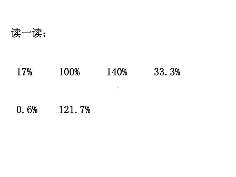 六年级上册数学课件-6.1 百分数的意义和写法 ︳人教新课标 (共13张PPT).ppt_第3页