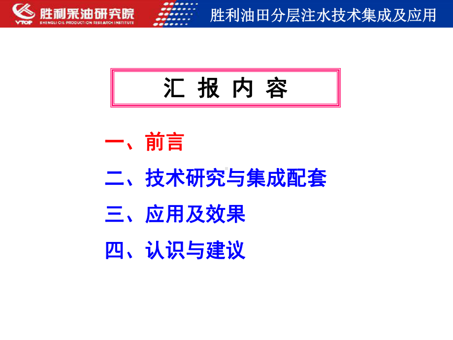 胜利油田分层注水技术集成及应用课件.ppt_第2页