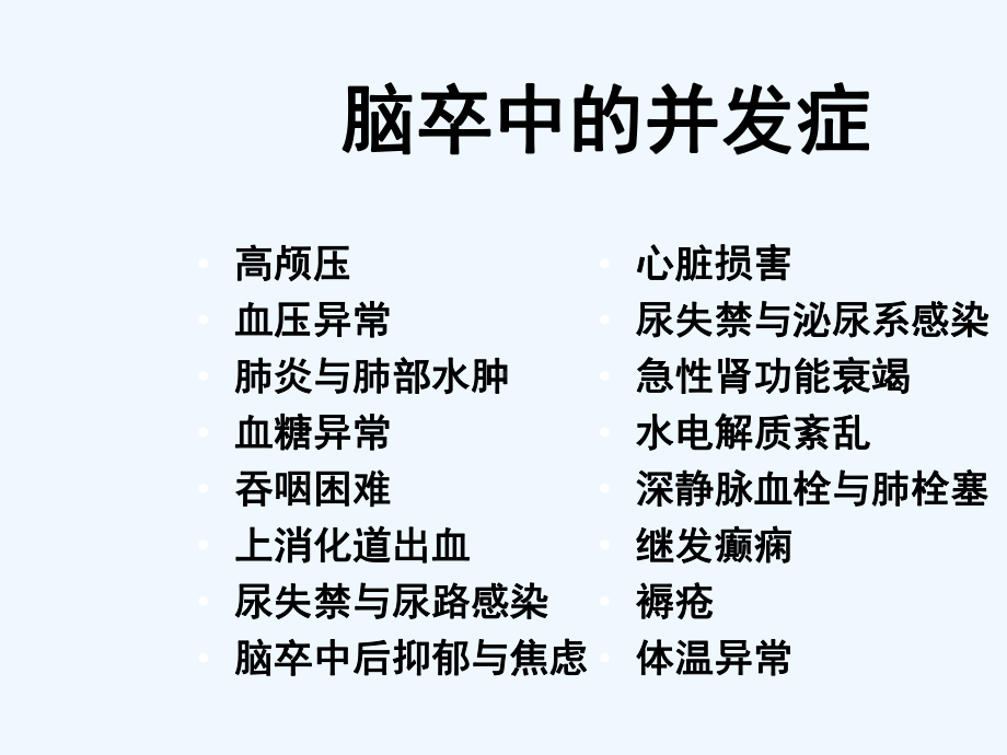 脑卒中并发症及护理课件.ppt_第3页