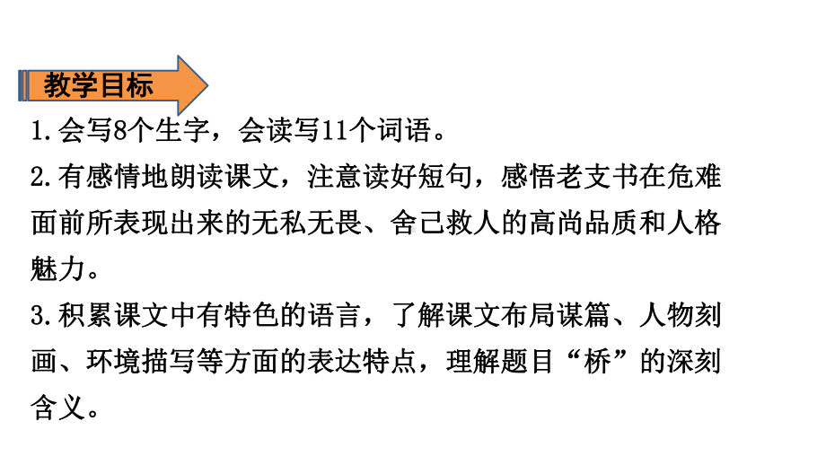 六年级上册语文课件-第4单元 12 桥 第一课时 人教（部编版）(共20张PPT).pptx_第2页