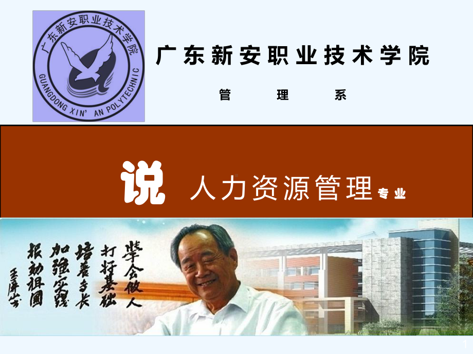 说人力资源管理专业课件.ppt_第1页