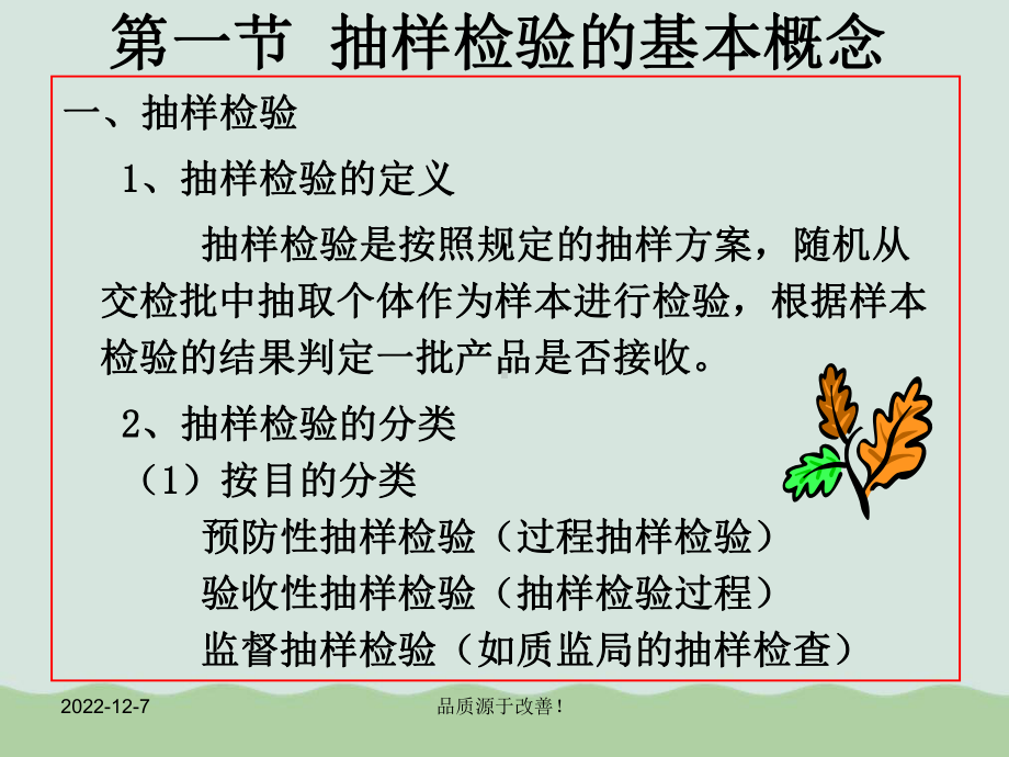 抽样检验的基本概念与应用课件.ppt_第3页