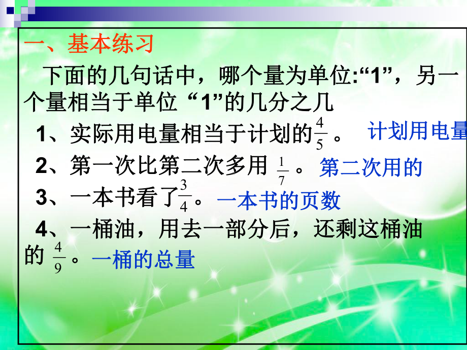 六年级上册数学课件－3.5整理和复习 ｜人教新课标(共13张PPT).ppt_第3页