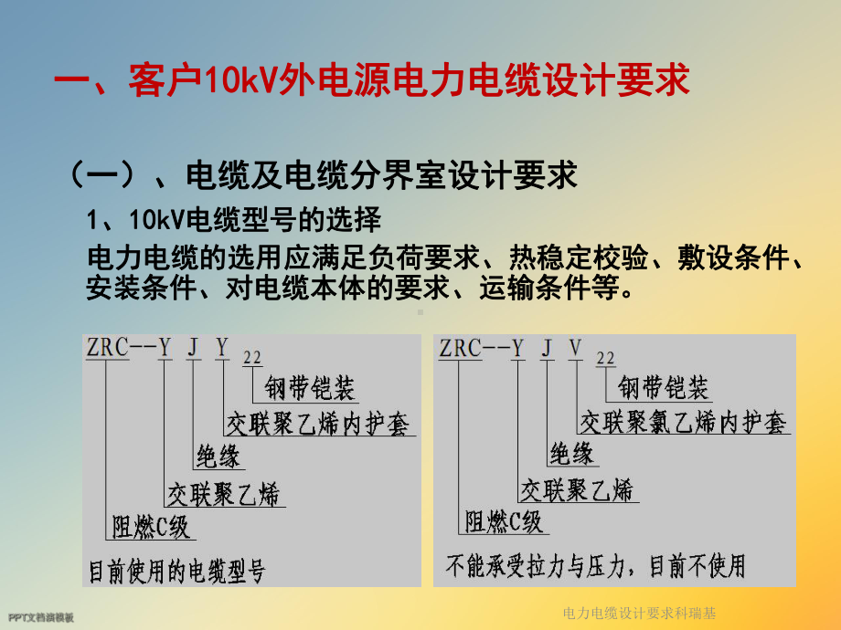 电力电缆设计要求科瑞基课件.ppt_第3页