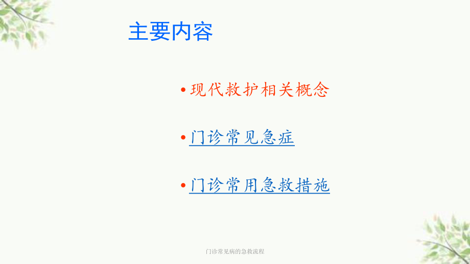 门诊常见病的急救流程课件.ppt_第2页