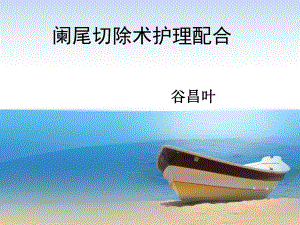 阑尾切除术护理配合谷课件.ppt