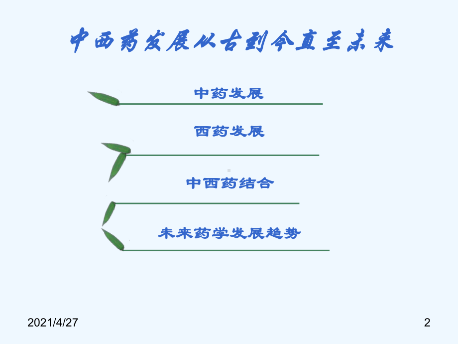 药学的发展与趋势教学课件解析课件.ppt_第2页