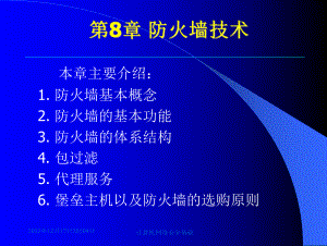 计算机网络安全基础第8章课件.ppt