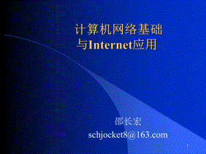 计算机网络基础与Internet应用要点课件.ppt