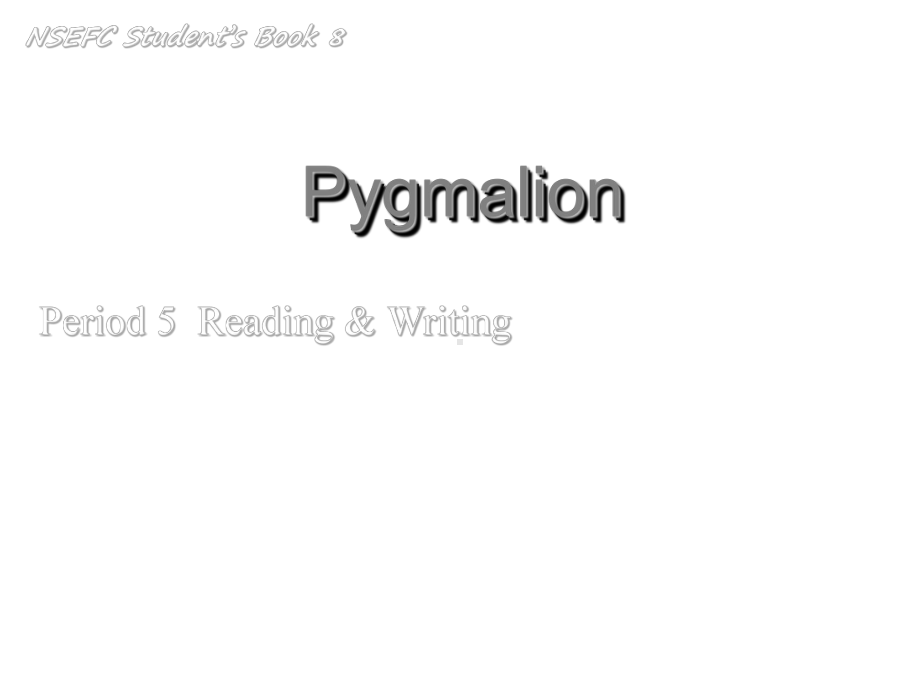 高中英语-Unit4-Reading-&-Writing课件-新人教版选修8.ppt（纯ppt,可能不含音视频素材）_第1页