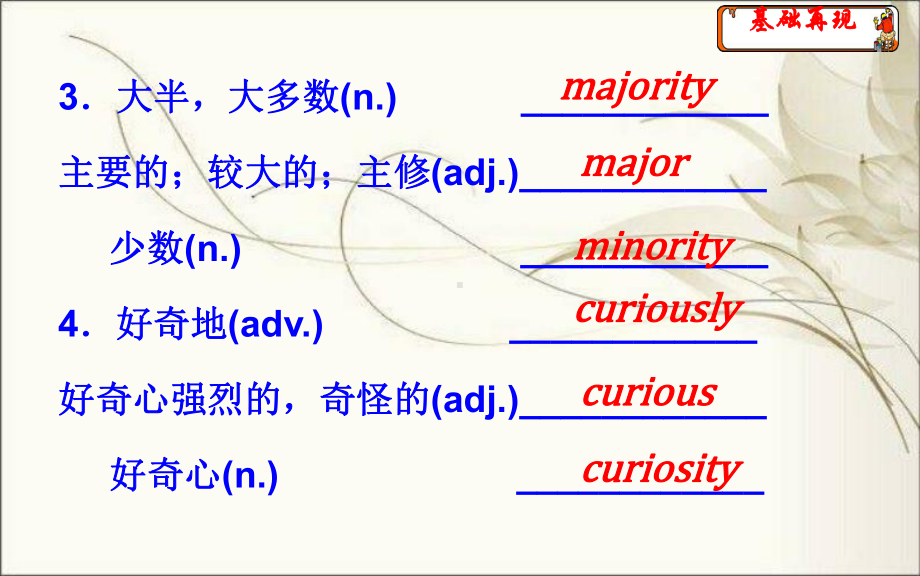 高中英语复习《Unit12culture-shock》基础复习课件.ppt_第3页