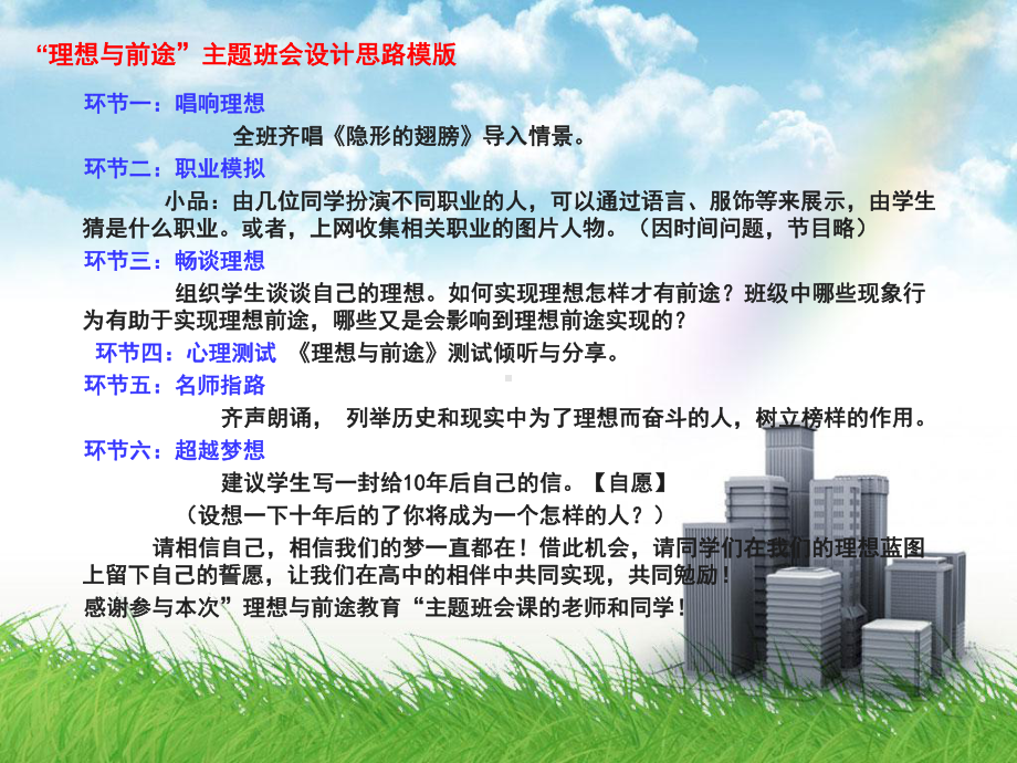 高二理想与前途主题班会课件.ppt_第2页