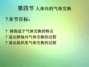 苏教版七年级下册人体内的气体交换课件.ppt