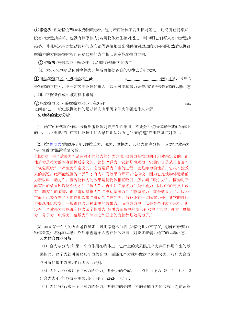 高考物理必考知识点归纳总结（完整详细版）.doc_第2页