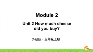 （外研版）五年级英语（上学期）Module2Unit2教学课件.pptx（纯ppt,可能不含音视频素材）