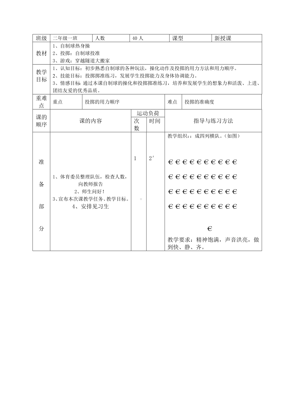 二年级体育教案-自制球热身操 全国通用.doc_第2页