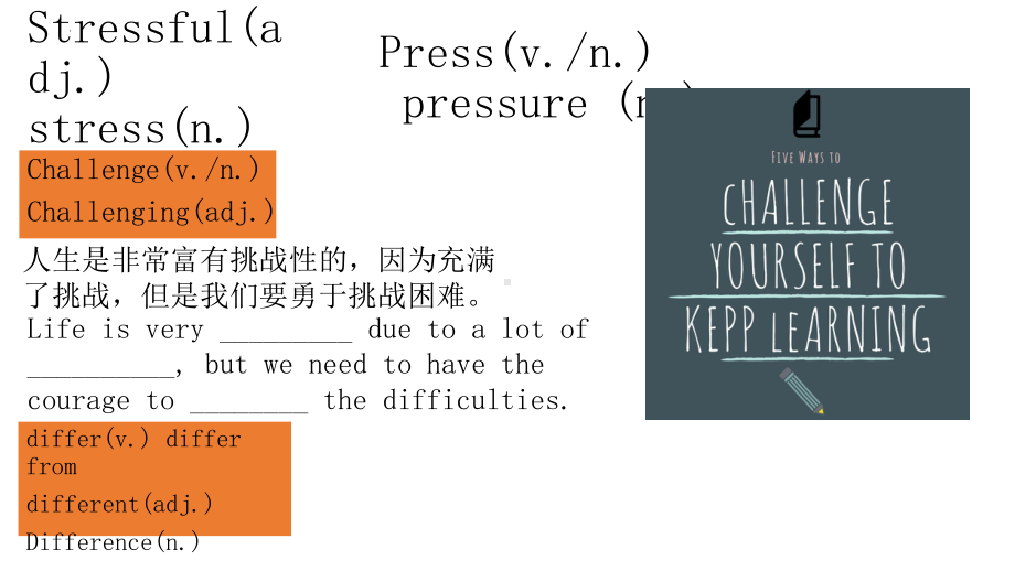 Unit 1 Topic talk& Lesson 1 单词（ppt课件）-2022新北师大版（2019）《高中英语》必修第一册.pptx_第3页