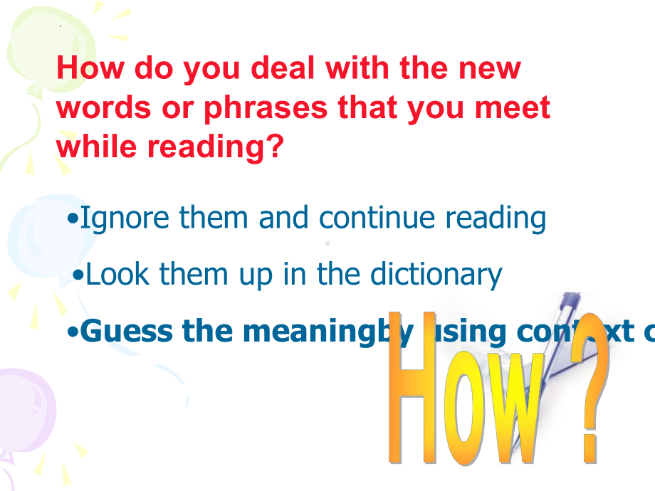 Unit 1 Extensive reading How to guess the meaning of unfamiliar words （ppt课件）-2022新牛津译林版（2020）《高中英语》必修第一册.pptx_第2页