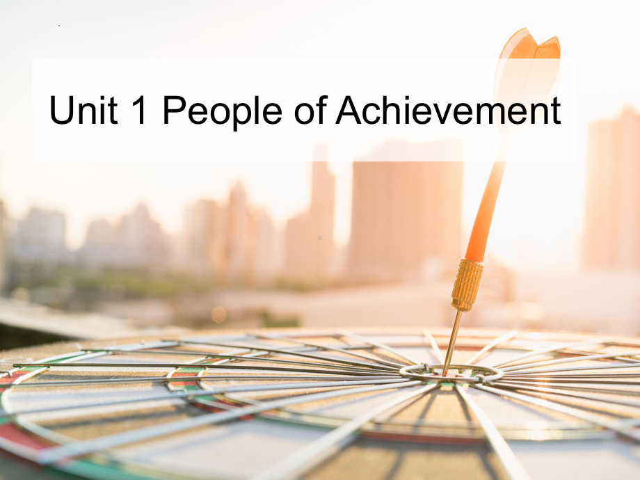 Unit 1 People of Achievement Reading and Thinking（ppt课件）-2022新人教版（2019）《高中英语》选择性必修第一册.pptx_第1页