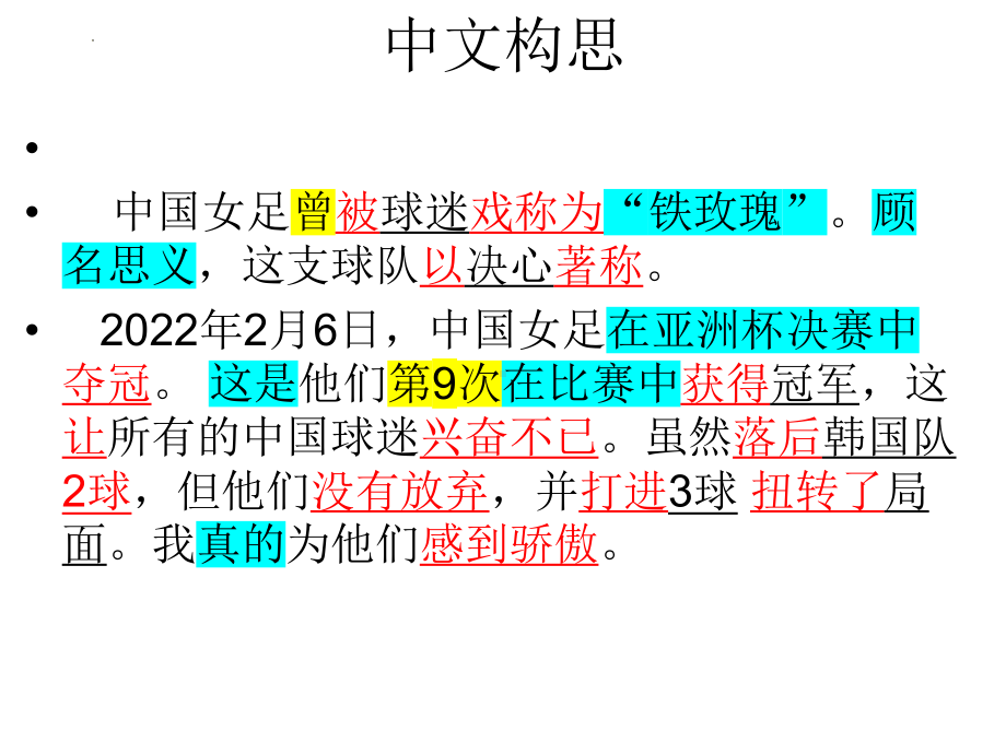 Unit 1 People of Achievement Writing 写作指导（ppt课件）-2022新人教版（2019）《高中英语》选择性必修第一册.pptx_第3页