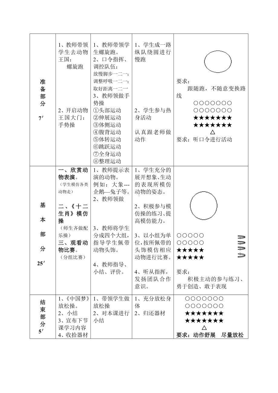 二年级体育教案-各种形式的走 全国通用.doc_第2页