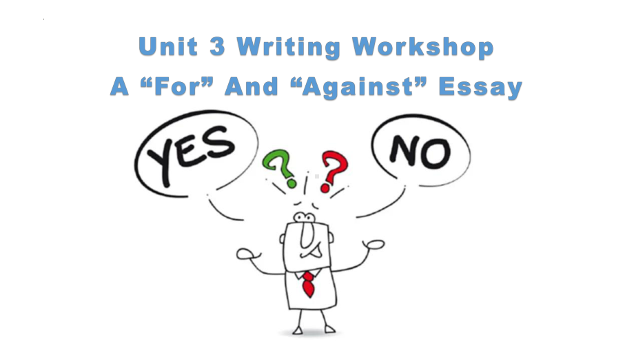 Unit 3 Writing Workshop （ppt课件）-2022新北师大版（2019）《高中英语》选择性必修第一册.pptx_第1页