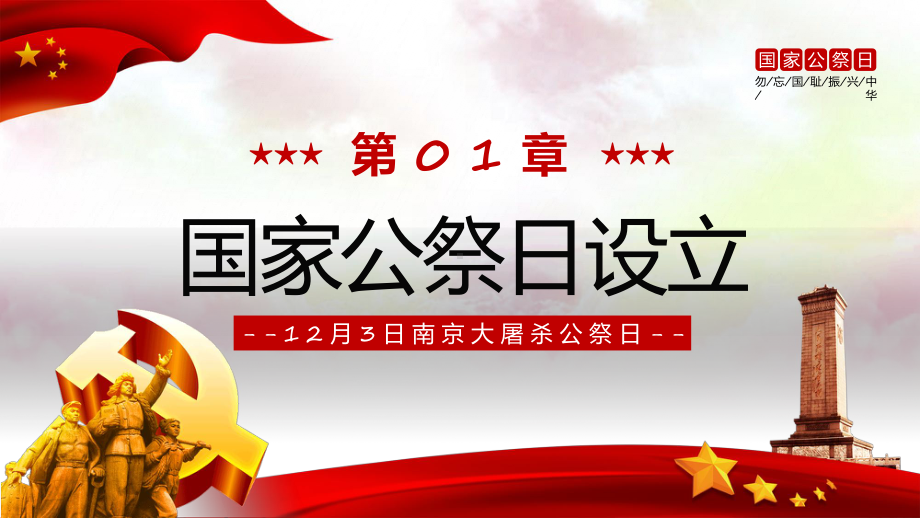 国家公祭日红党政风国家公祭日主题班会课程实施（ppt）.pptx_第3页