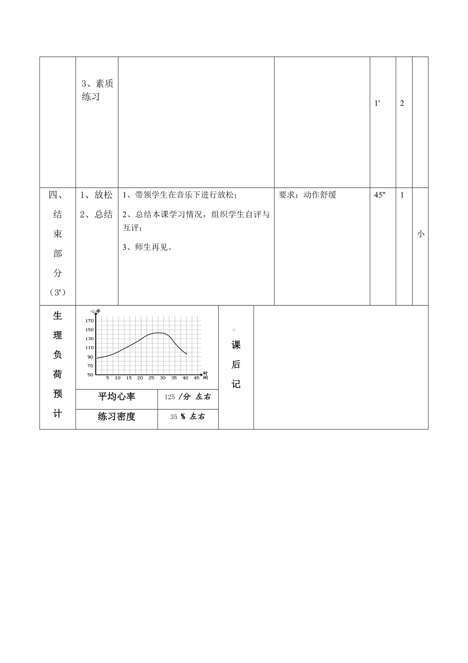 二年级体育教案-体育与健康实践课 全国通用.docx_第3页