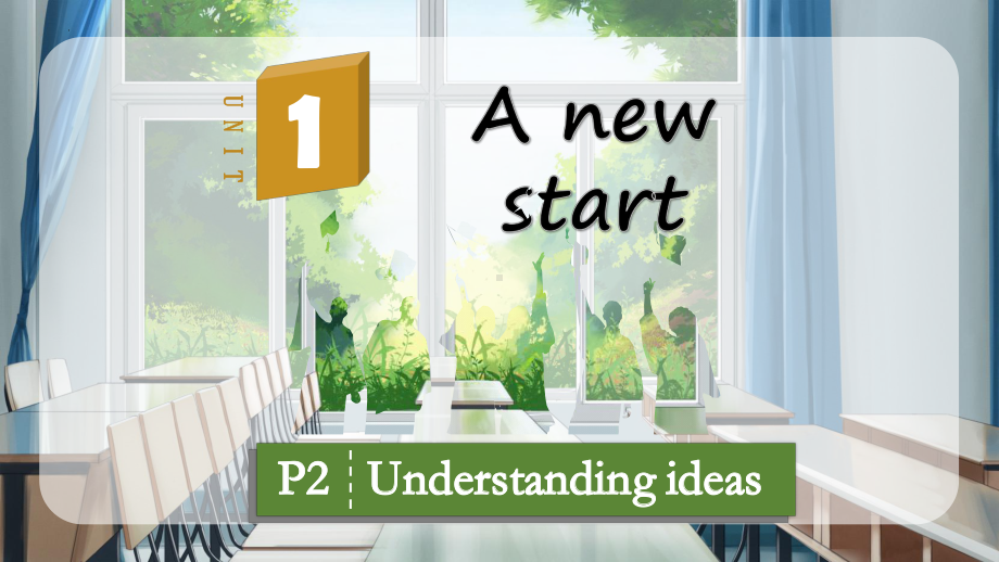 Unit 1 A New Start Understanding ideas （ppt课件）-2022新外研版（2019）《高中英语》必修第一册.pptx_第1页