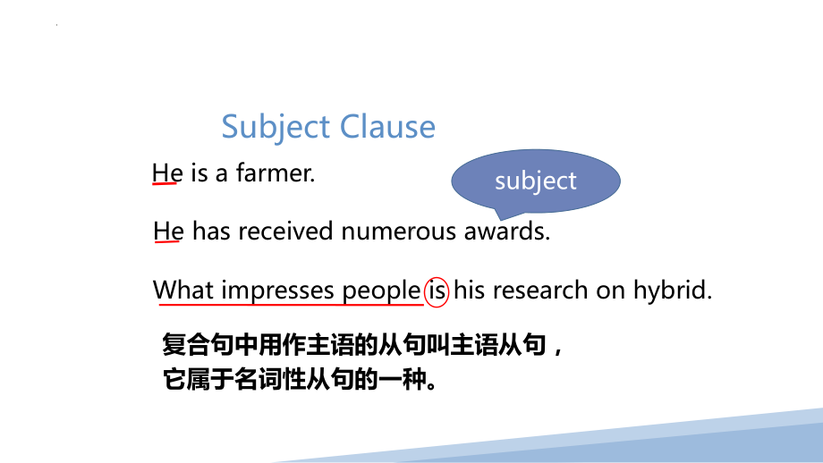 Unit 5 Working The Land Discovering Useful Structures 主语从句（ppt课件） (2)-2022新人教版（2019）《高中英语》选择性必修第一册.pptx_第3页