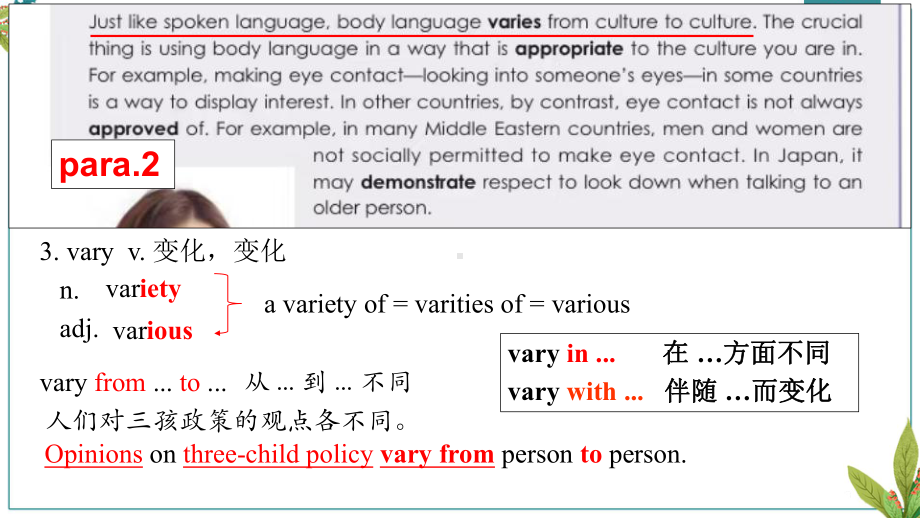 Unit 4Language points知识点（ppt课件）（ppt课件）-2022新人教版（2019）《高中英语》选择性必修第一册.pptx_第3页