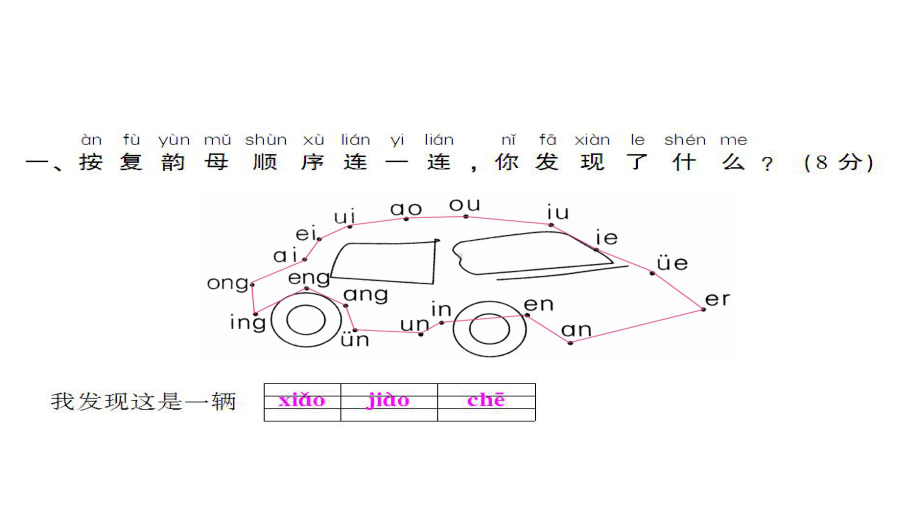 一年级上册语文习题课件-第三单元测试卷 人教部编版(共12张PPT).ppt_第2页