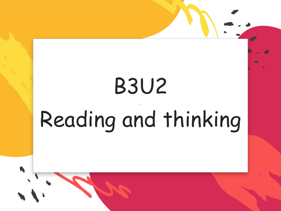 Unit2 Readingand Thinking （ppt课件）-2022新人教版（2019）《高中英语》选择性必修第一册.pptx_第1页