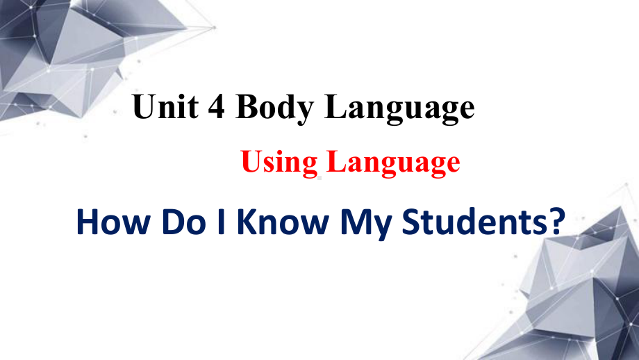 Unit 4 Using Language （ppt课件）-2022新人教版（2019）《高中英语》选择性必修第一册.pptx_第1页