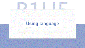 Unit5 Using language Attributive clause （ppt课件） -2022新外研版（2019）《高中英语》必修第一册.pptx