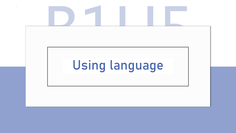 Unit5 Using language Attributive clause （ppt课件） -2022新外研版（2019）《高中英语》必修第一册.pptx_第1页