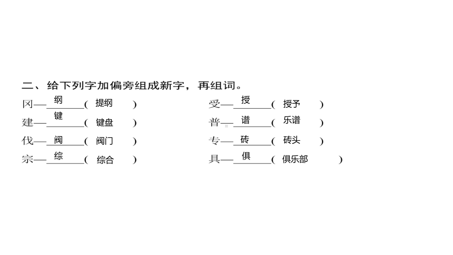 四年级上册语文习题课件-第8单元 语文园地 人教部编版(共8张PPT).ppt_第3页