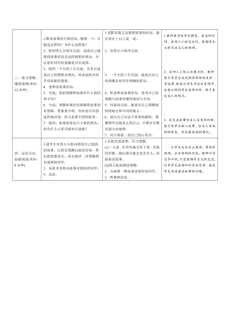 三年级语文上册导学案设计-14《小狗学叫》人教部编版.doc_第2页