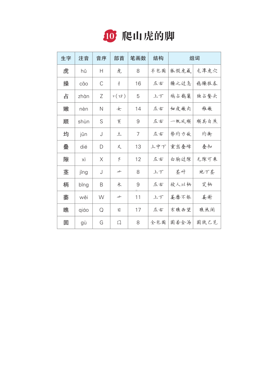 10 爬山虎的脚-（部）统编版四年级上册《语文》(02).pdf_第1页