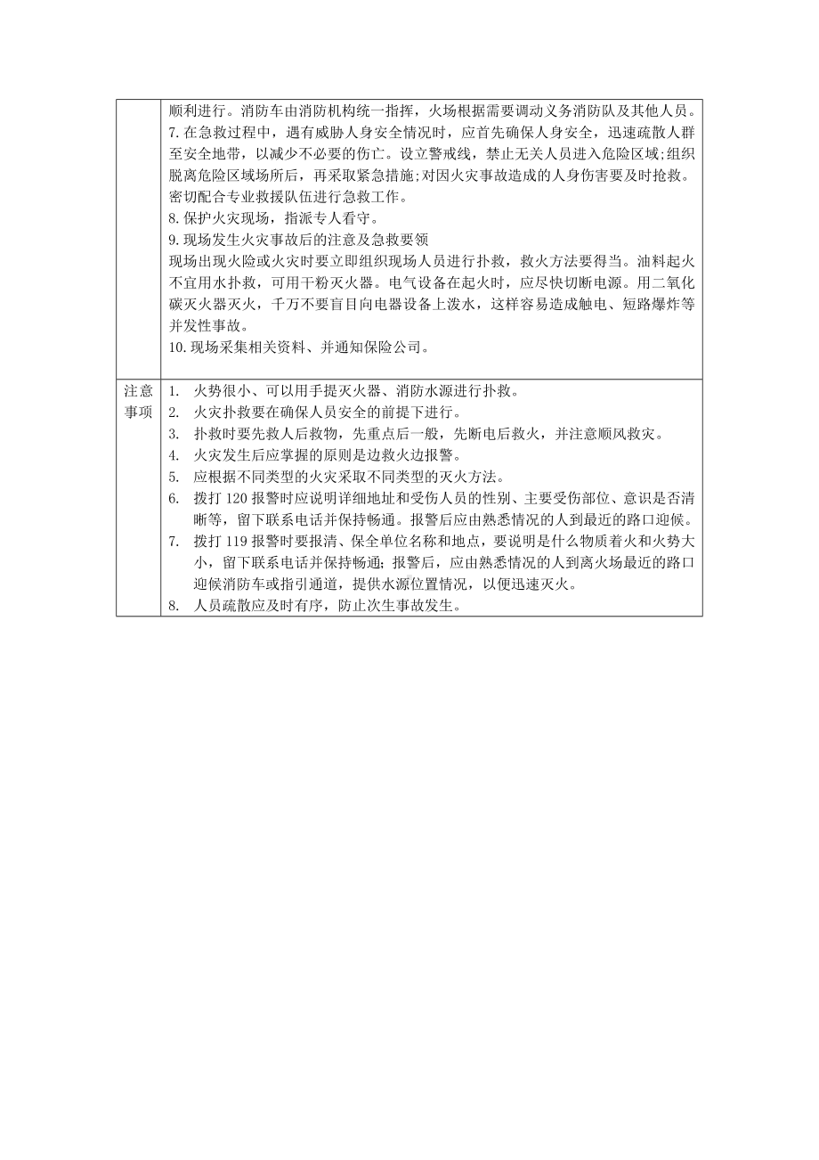 企业全套现场处置方案汇编参考模板范本.doc_第3页