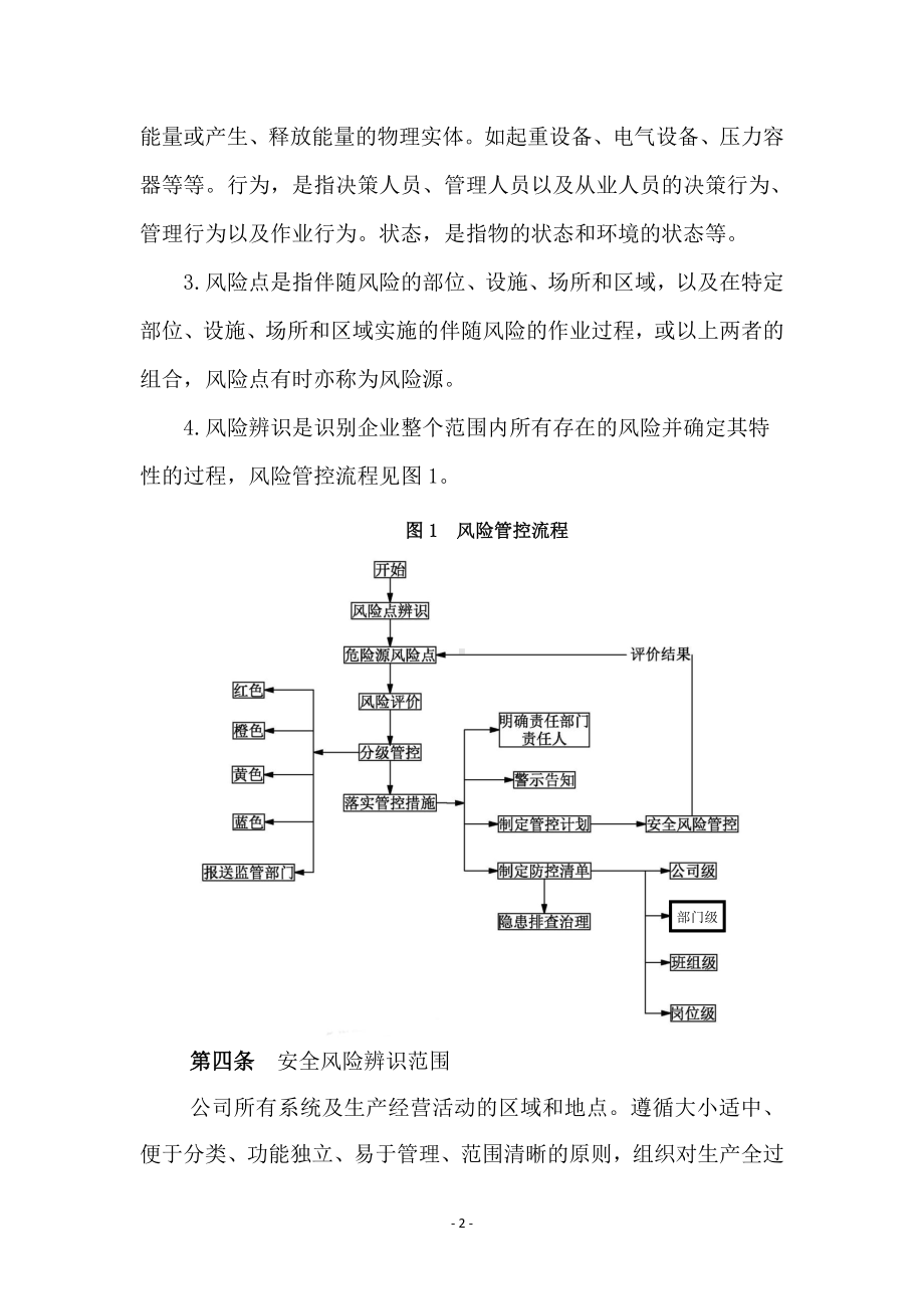 企业安全生产风险分级管控与隐患排查治理双重预防控制体系通用管理制度参考模板范本.docx_第2页