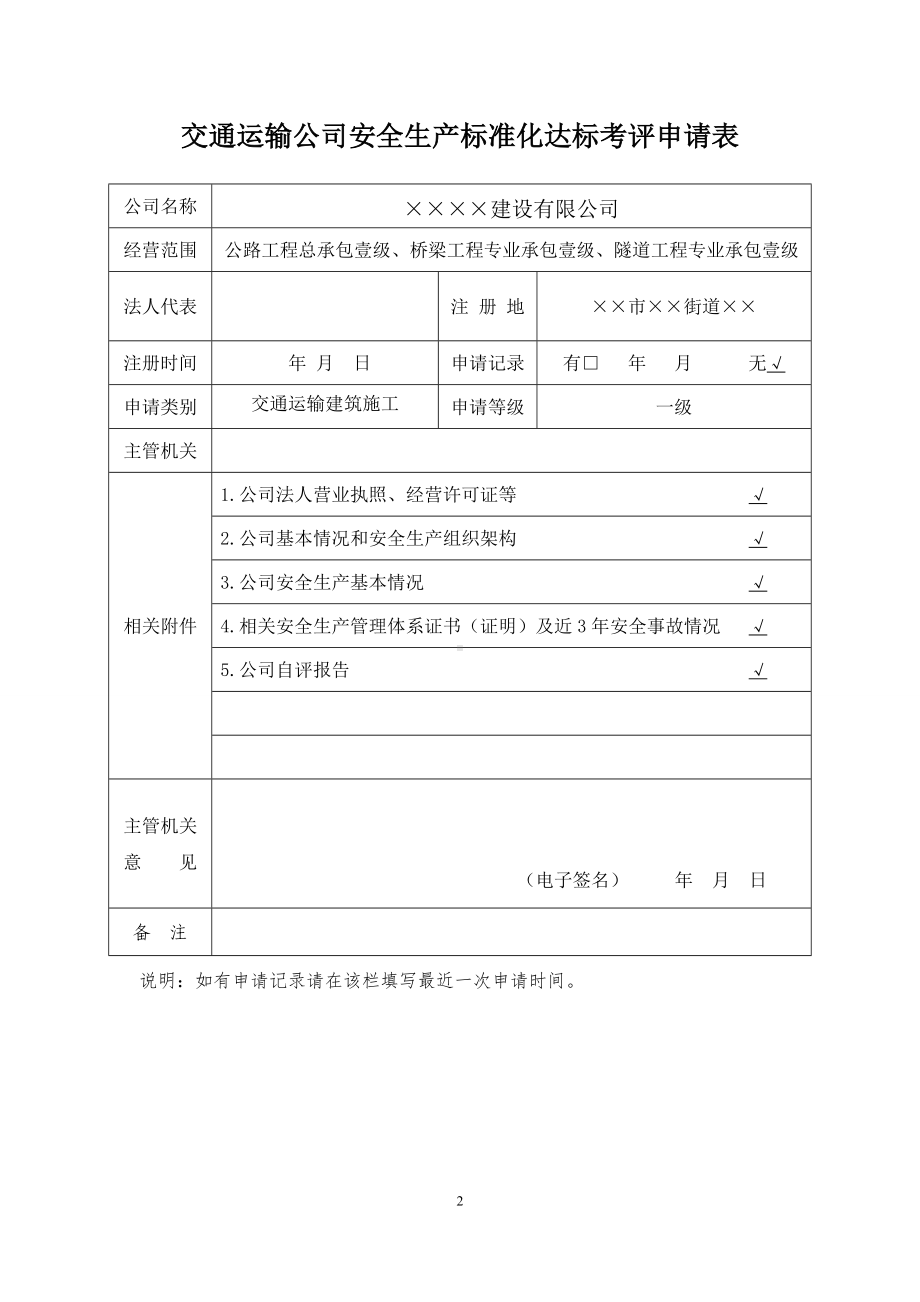 生产经营单位安全生产标准化自评报告模板参考模板范本.doc_第2页