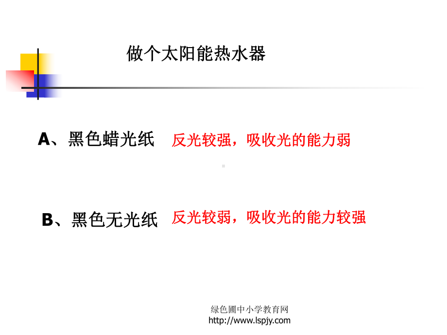 7五年级科学上册第二单元做个太阳能热水器教学课件.ppt_第2页