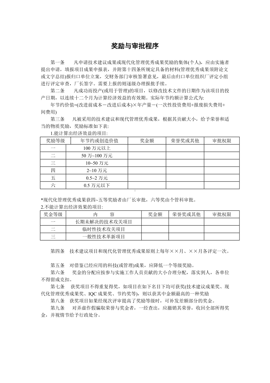 奖励与审批程序.doc_第1页