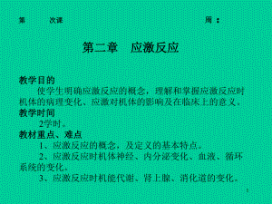 应激反应PPT课件.ppt