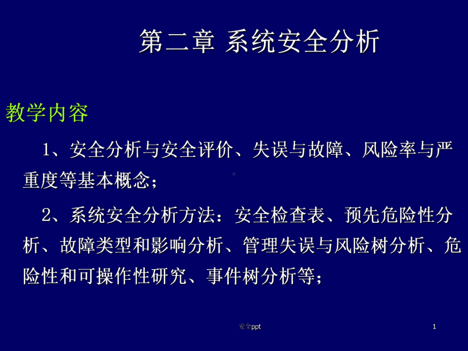 《安全检查表》PPT课件.ppt_第1页