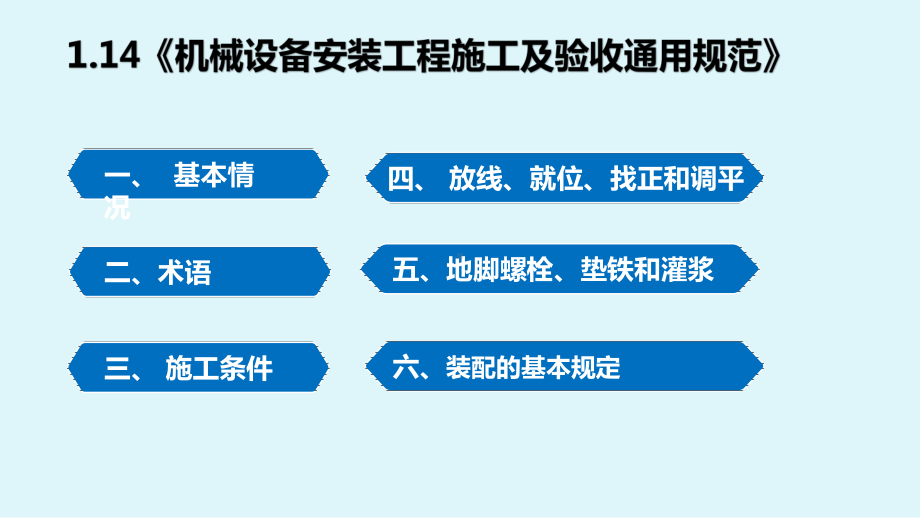 30《机械设备安装工程施工及验收通用规范》课件.pptx_第1页